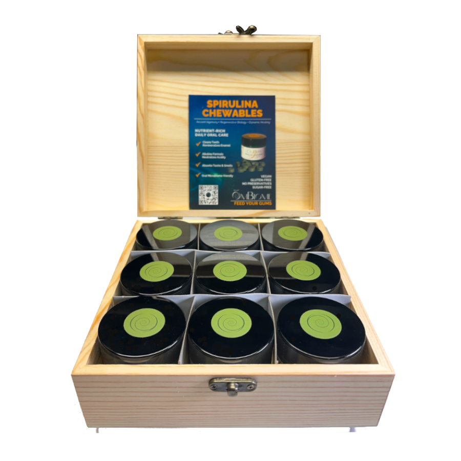 OmBites Spirulina Chewables _ Vendor-Pack _ 9x124ct
