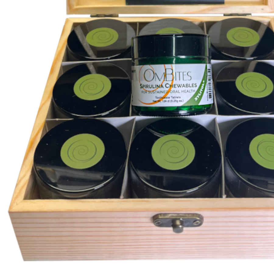 OmBites Spirulina Chewables _ Vendor-Pack _ 9x124ct