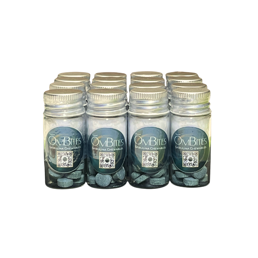 OmBites Spirulina Chewables _ Vendor-Pack _ 16x20ct