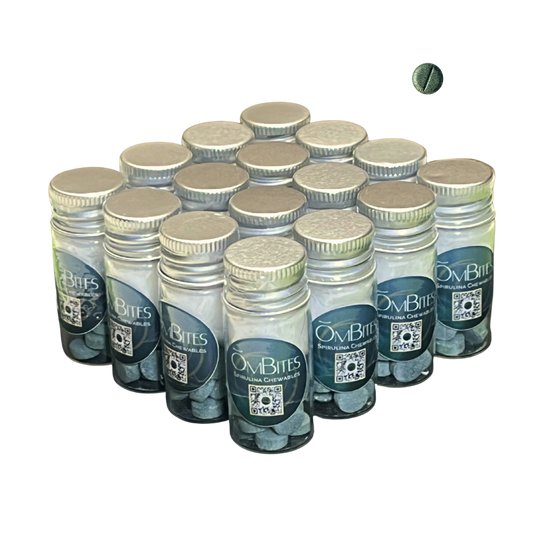 OmBites Spirulina Chewables _ Vendor-Pack _ 16x20ct